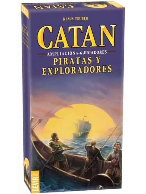 Catan Piratas y Exploradores Ampliación 5-6 Jugadores