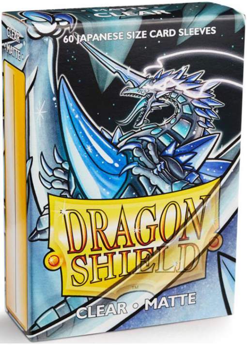 60 Protectores Japanese Size Mate Transparente Dragon Shield