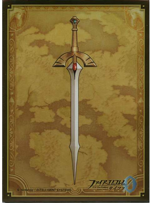 1 Protector Estandar God Sword Falchion - Fire Emblem Cipher Flame Steel Thought and Grief B13