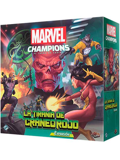 Marvel Champions: El Juego de Cartas - La Tiranía de Cráneo Rojo / Expansión