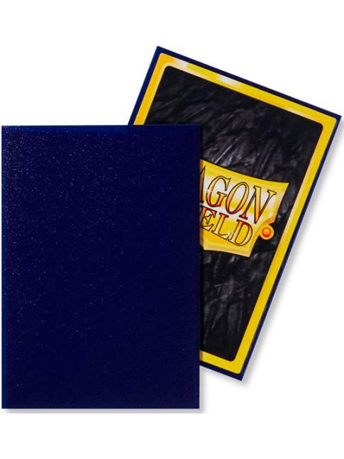 60 Protectores Japanese Size Night Blue Matte Dragon Shield