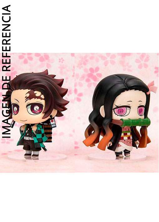 Chimi Mega Buddy Series Tanjiro Kamado & Nezuko Kamado Nakayoshi Kyoudai - Kimetsu no Yaiba