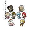 Tales of Zestiria The X Puchi Chara Trading Rubber Strap Set 8 Llaveros