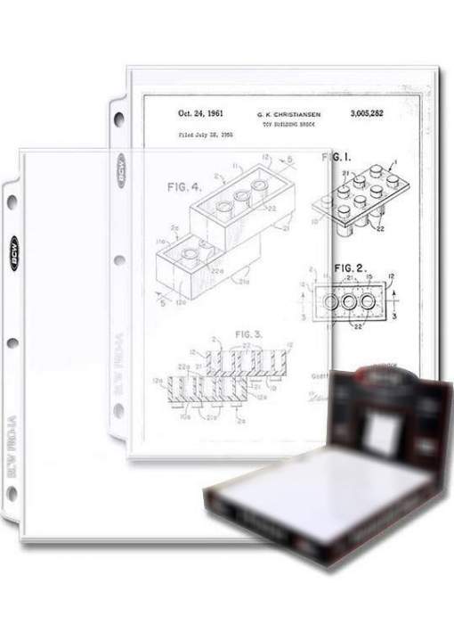 1 Hoja BCW Pro 1-Pocket Document Page