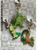 Pokémon Center Metal Key Chain Charm - Sceptile Grovyle Treecko