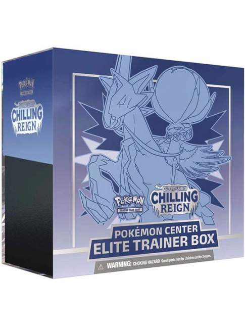 Élite Trainer Box Pokémon Chilling Reign Calyrex Ice Rider