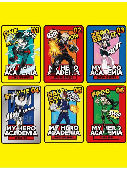 My Hero Academia Metal Card Collection Carddass UNITARIO A ELECCIÓN