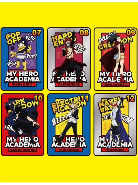 My Hero Academia Metal Card Collection Carddass UNITARIO A ELECCIÓN