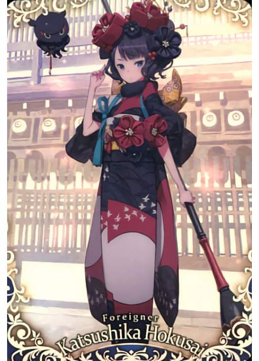 Wafer Fate Grand Order Rereleased Special Vol.2 - Foreigner Hatsushika Hokusai