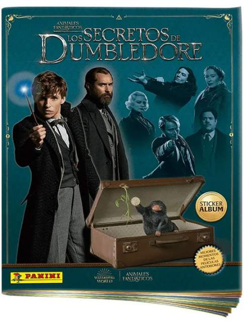 LÁMINAS Y TARJETAS A ELECCIÓN Animales Fantásticos Los Secretos de Dumbledore PANINI