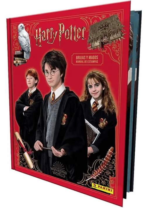 Álbum Tapa Dura Harry Potter Magos y Brujas PANINI