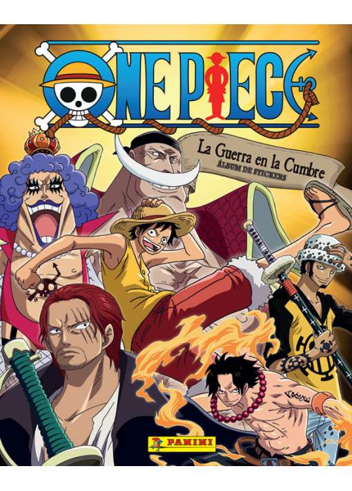 One Piece La Guerra en la Cumbre Panini Álbum A ELECCIÓN