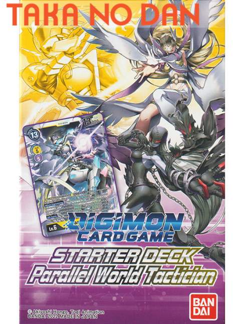 Mazo Preconstruido Digimon Card Game ST-10 Parallel World Tactician INGLÉS