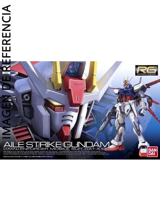 Maqueta 1/144 RG GAT-X105 Aile Strike Gundam - Gundam Seed