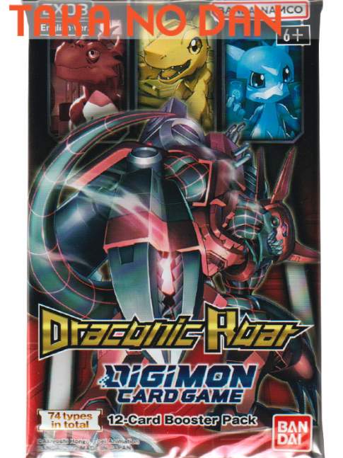 1 Sobre Digimon Card Game EX-03 Draconic Roar INGLÉS