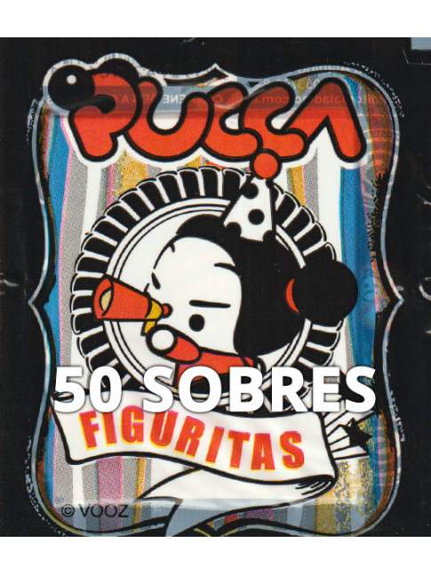 Álbum Pucca + 50 Sobres Sellados EDITORA ALADINO ARGENTINA