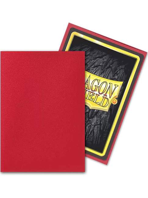 60 Protectores Japanese Size Ruby Matte Dragon Shield
