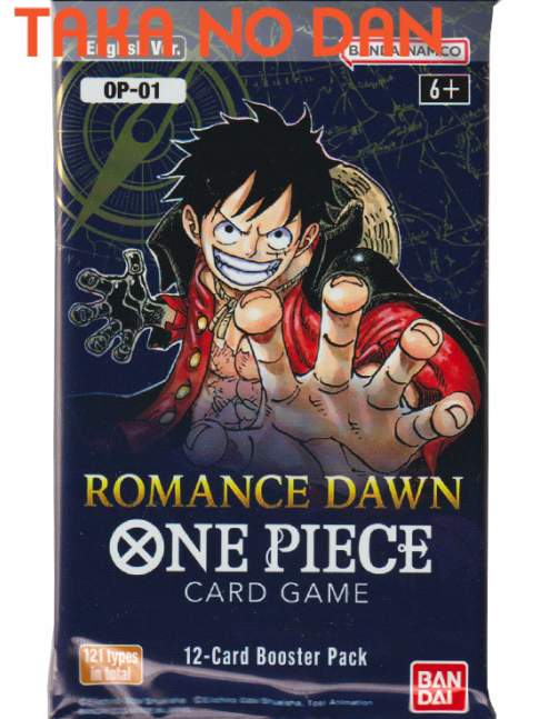 1 Sobre One Piece Card Game OP-01 Romance Dawn INGLÉS