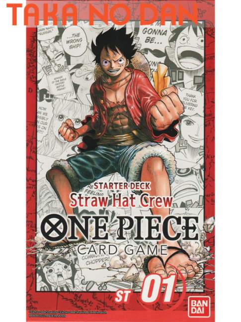 Mazo Preconstruido One Piece Card Game ST-01 Straw Hat Crew INGLÉS
