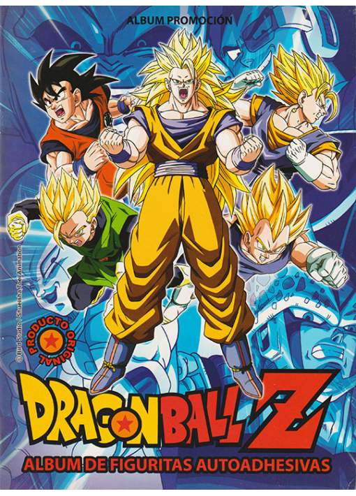  Dragon Ball Z Álbum + 200 Láminas para pegar EDITORA ALADINO