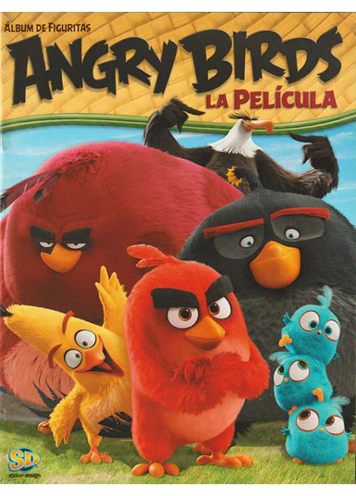 Álbum Angry Birds La Película + 50 Sobres Sellados STICKER DESIGN