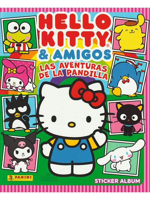 Álbum Tapa Blanda Hello Kitty & Amigos Las Aventuras de la Pandilla PANINI