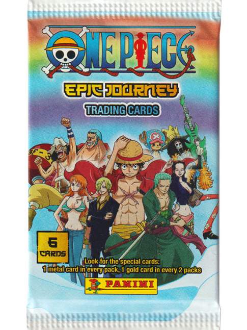 1 Sobre One Piece Epic Journey Trading Cards PANINI
