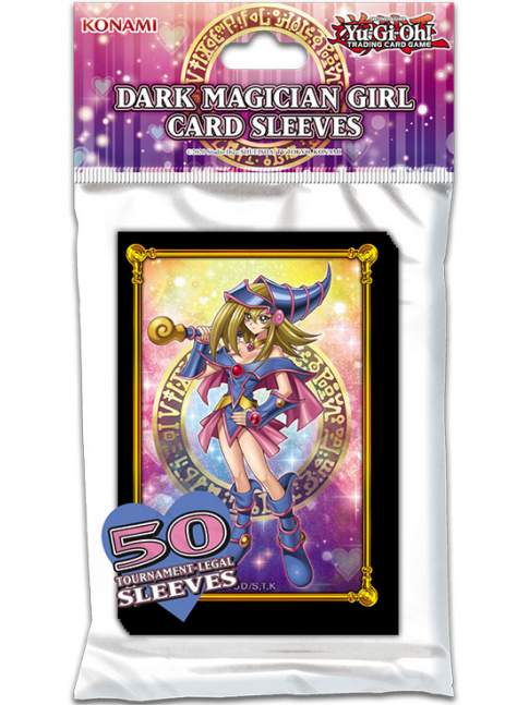 50 Protectores Konami Yu-Gi-Oh! Dark Magician Girl Card Sleeves