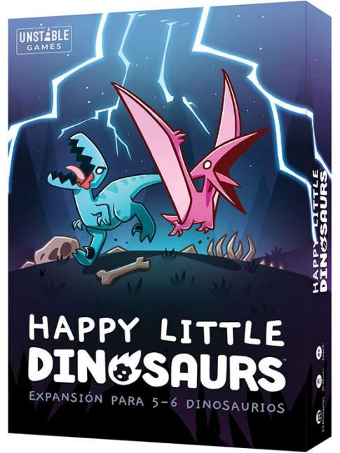 Happy Little Dinosaurs Expansión para 5-6 Dinosaurios