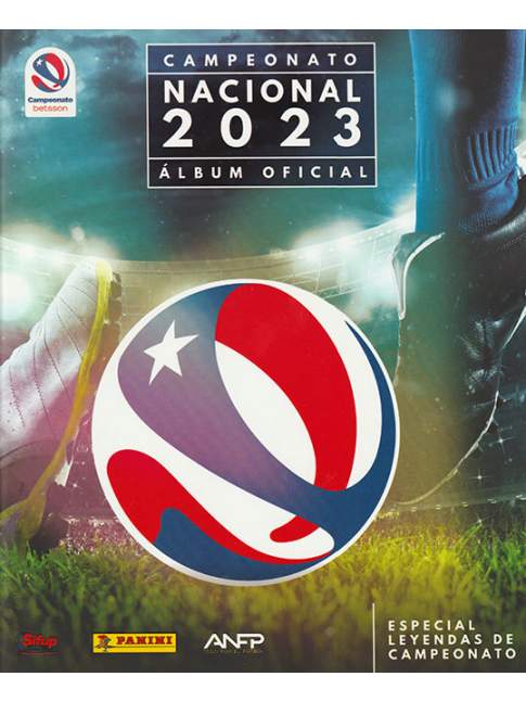 Álbum Tapa Dura Campeonato Nacional 2023 PANINI