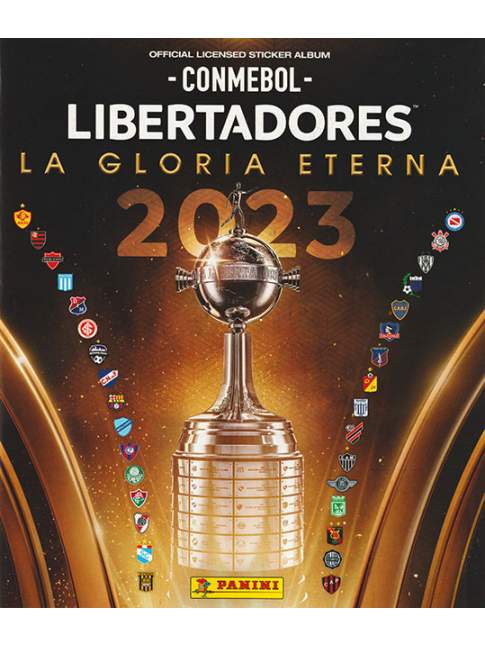Conmebol Copa Libertadores 2023 Panini Álbum y Sobres A ELECCIÓN