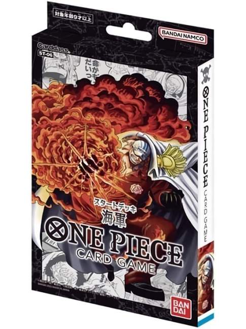 Mazo Preconstruido One Piece Card Game ST-06 Navy JAPONÉS
