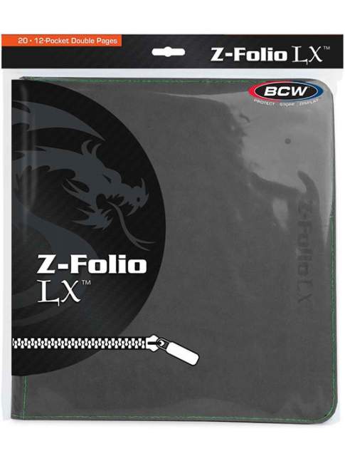 Carpeta BCW Z-Folio 12-Pocket LX Album COLOR A ELECCIÓN