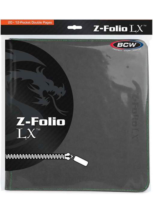Carpeta BCW Z-Folio 12-Pocket LX Album COLOR A ELECCIÓN