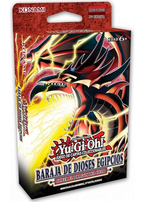 Baraja de Dioses Egipcios Slifer el Dragón del Cielo REIMPRESIÓN Yu-Gi-Oh!