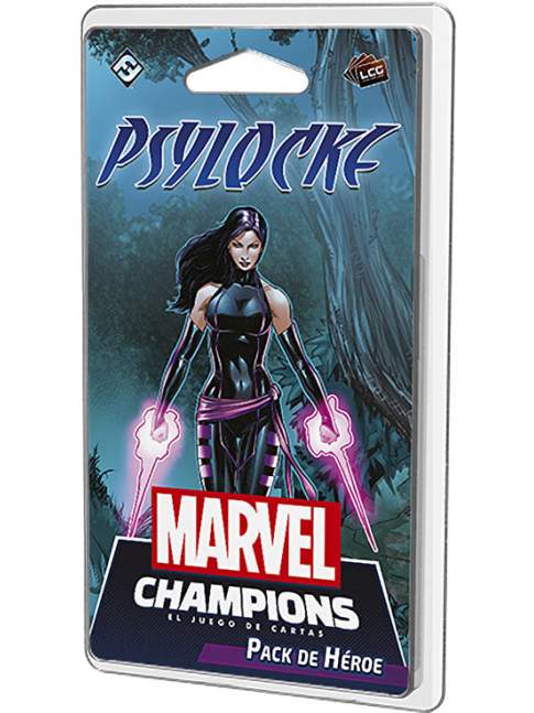 Marvel Champions: El Juego de Cartas - Psylocke / Pack de Héroe