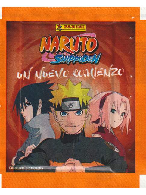  1 Sobre Naruto Shippuden Un Nuevo Comienzo PANINI