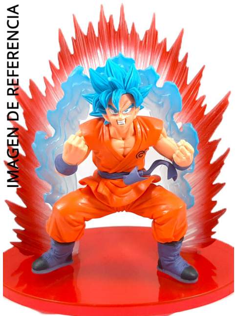 Dragon Ball Super Son Goku SSGSS + Kaioken Blue