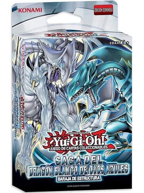 Baraja de Estructura Saga del Dragon Blanco de los Ojos Azules Yu-Gi-Oh!