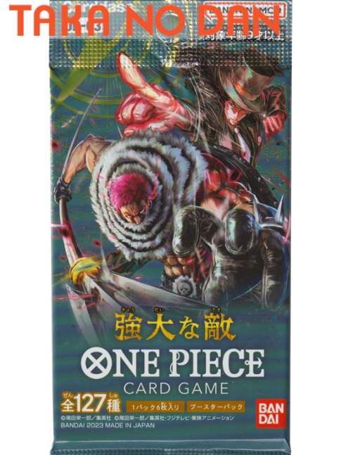 1 Sobre One Piece Card Game OP-03 Mighty Enemies JAPONÉS 6 CARTAS