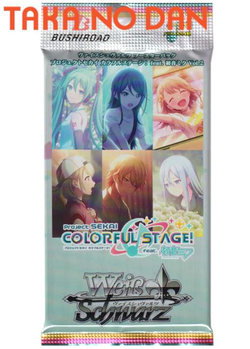 1 Sobre Weiss Schwarz Project Sekai Colorful Stage! feat. Hatsune Miku Vol.2