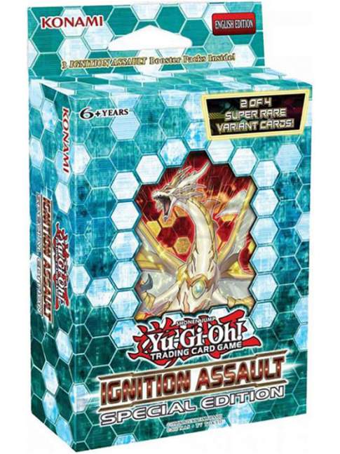 Special Edition Ignition Assault Yu-Gi-Oh! 3 Sobres + 2 Cartas Promo