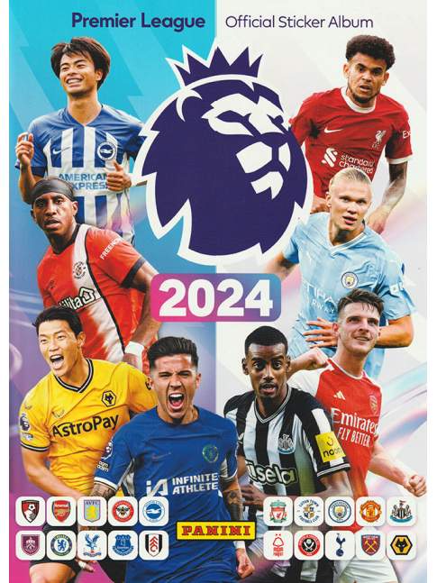 Premier League 2024 Panini Álbum y Sobres A ELECCIÓN