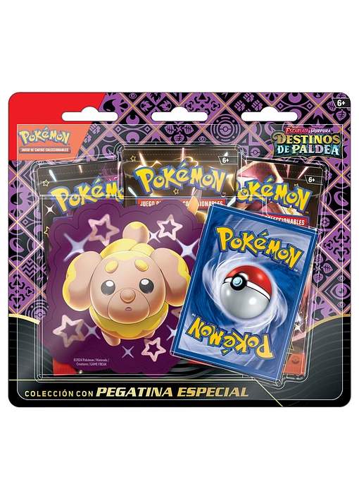 Pokémon Colección Pegatina Especial Destinos de Paldea A ELECCIÓN