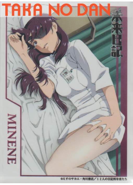 60 Protectores Estandar Minene Uryu - Mirai Nikki