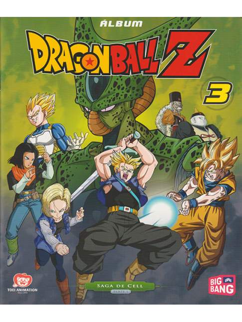 Dragon Ball Z 3 Saga de Cell Parte 1 Panini Álbum y Sobres A ELECCIÓN