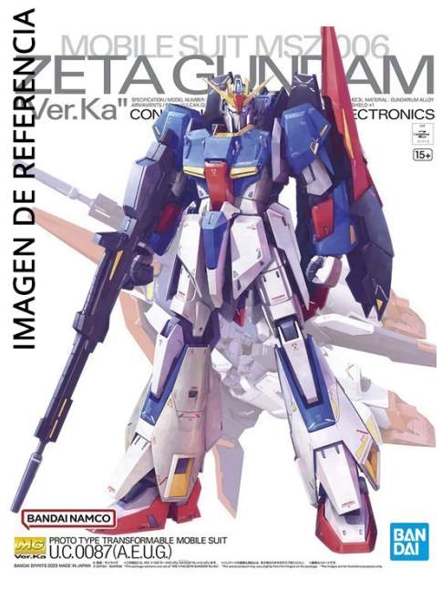 1/100 MG Zeta Gundam Ver.Ka - Gundam Z