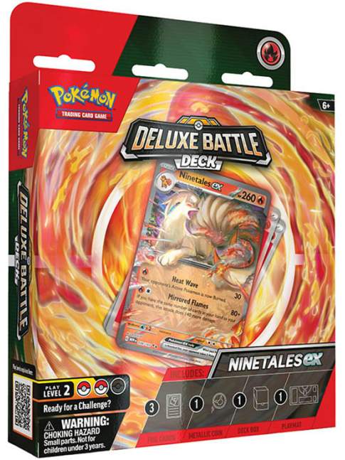 Pokémon Baraja Combate Deluxe Ninetales ex