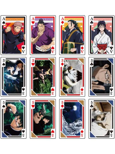 Naipe Jujutsu Kaisen Playing Cards ENSKY