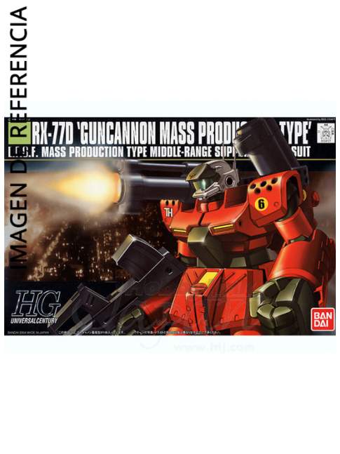 1/144 HGUC RX-77D Guncannon Mass Production Type - Gundam 0080 War in the Pocket